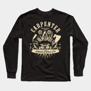 Carpenter Logo Patch Long Sleeve T-Shirt